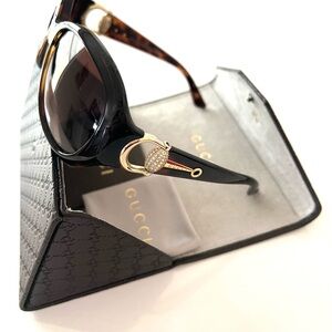 *AUTHENTIC* GUCCI Sunglasses with Rhinestone & Gold Details! 💎🛍💕